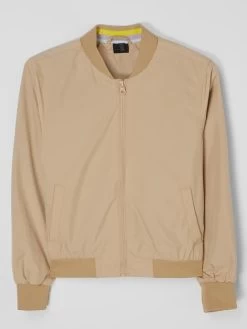 Kabooki Blouson Mit Stehkragen Modell 'Jayce' - Beige