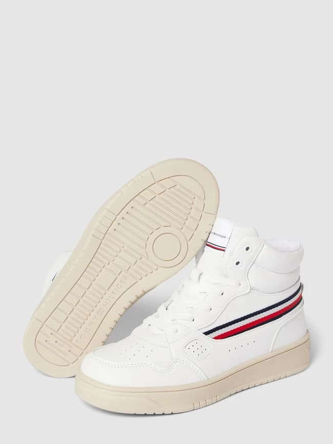 T.Hilfiger Kids Shoes Sneaker Mit Kontraststreifen Modell 'KAREEM' - Weiß 3 T.Hilfiger Kids Shoes Sneaker Mit Kontraststreifen Modell 'KAREEM' - Weiß – Bild 3