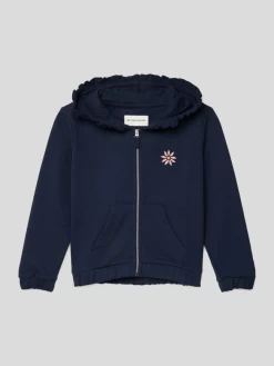 Tom Tailor Sweatjacke Mit Kapuze - Marineblau