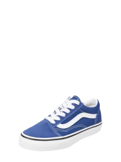Vans Sneaker Aus Leder Und Textil Modell 'Old Skool' - Marineblau