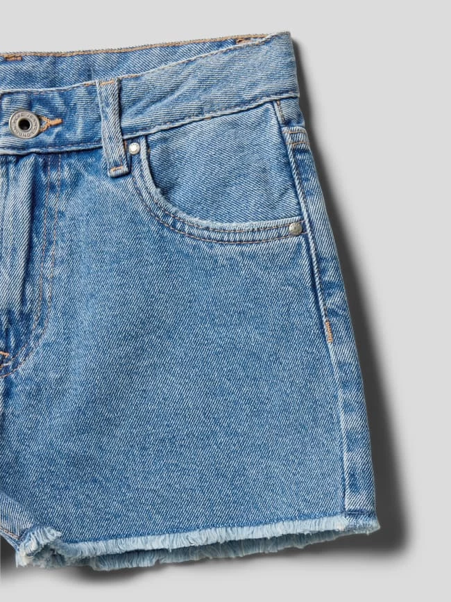 Pepe Jeans Jeansshorts Mit Ausgefransten Beinabschlüsse Modell 'PATTY' - Blau 2 Pepe Jeans Jeansshorts Mit Ausgefransten Beinabschlüsse Modell 'PATTY' - Blau – Bild 2