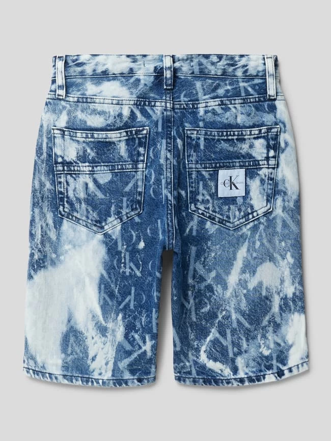 Calvin Klein Jeans Relaxed Fit Jeansshorts Im 5-Pocket-Design - Blau 3 Calvin Klein Jeans Relaxed Fit Jeansshorts Im 5-Pocket-Design - Blau – Bild 3