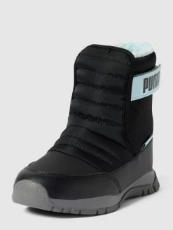 Puma Boots Mit Stepp-Besatz Modell 'NIEVE' - Schwarz