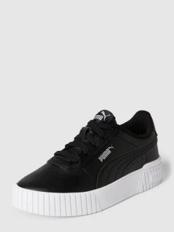 Puma Sneaker Mit Label-Print In Metallic Modell 'CARINA' - Schwarz