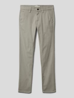 S.Oliver RED LABEL Hose Mit Französischen Eingrifftaschen - Stein