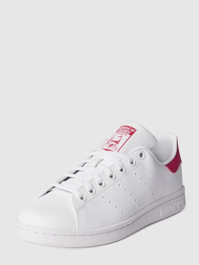 Adidas Originals Sneaker Mit Label-Details Modell 'STAN SMITH J' - Weiß 1 Adidas Originals Sneaker Mit Label-Details Modell 'STAN SMITH J' - Weiß