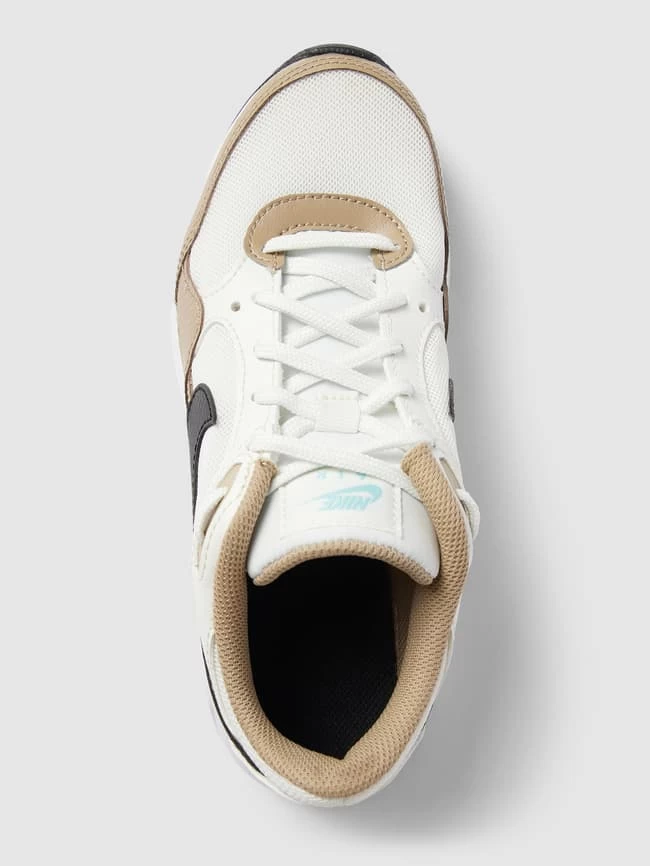 Nike Sneaker Mit Kontrastiven Label-Details Modell 'AIR MAX' - Weiß 3 Nike Sneaker Mit Kontrastiven Label-Details Modell 'AIR MAX' - Weiß – Bild 3