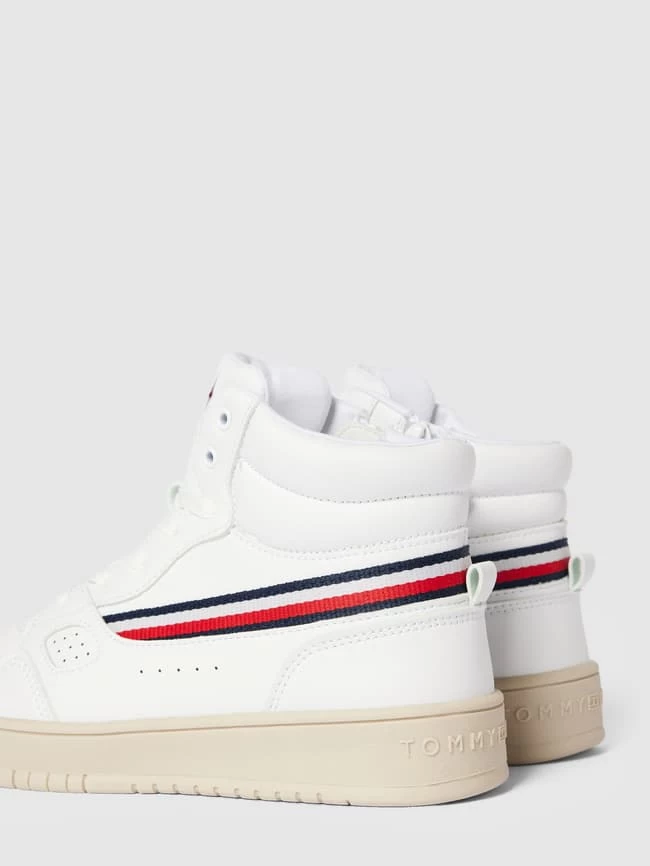 T.Hilfiger Kids Shoes Sneaker Mit Kontraststreifen Modell 'KAREEM' - Weiß 2 T.Hilfiger Kids Shoes Sneaker Mit Kontraststreifen Modell 'KAREEM' - Weiß – Bild 2