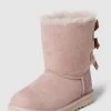 UGG Stiefel Mit Schleifen-Details Modell 'BAILEY' - Hellrosa