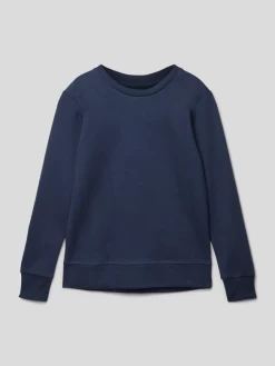 Jack & Jones Sweatshirt Mit Rundhalsausschnitt Modell 'BASIC SWEAT CREW NECK' - Marineblau