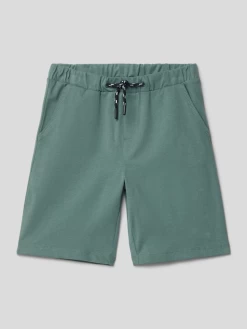 S.Oliver RED LABEL Sweatshorts Mit Französischen Eingrifftaschen - Khaki