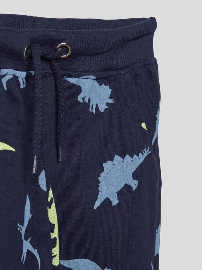 Blue Seven Sweatpants Mit Allover-Muster - Blau 2 Blue Seven Sweatpants Mit Allover-Muster - Blau – Bild 2