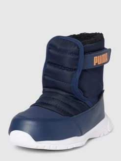 Puma Stiefel Mit Teddyfutter Modell 'NIEVE' - Marineblau