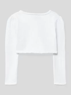 Happy Girls Cropped Strickjacke Mit Rundhalsausschnitt - Weiß -Kindermoden Kunterbunt agq4gl228h258kih7523ciae84s3chilaco52dqa85ak8ial8t4kccqh8524qcpj75436khm6p63idhp9h3jedpm6cq3goppcgoj0e9k61hmceb66lhj8e9n74s3gdplckp6ad0