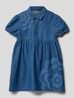 S.Oliver RED LABEL Jeanskleid Mit Abgesetztem Rockteil - Blau