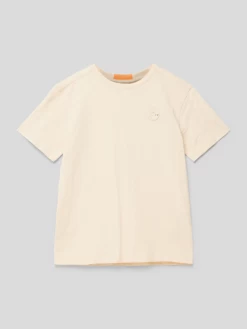 VINGINO T-Shirt Mit Label-Print - Ecru