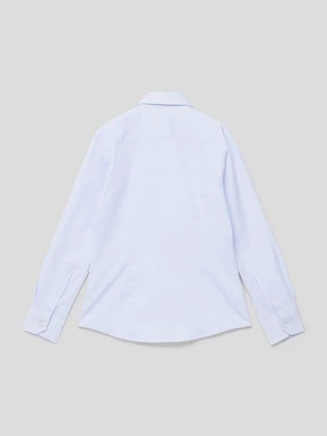 Weise Hemd Aus Reiner Baumwolle - Bleu 3 Weise Hemd Aus Reiner Baumwolle - Bleu – Bild 3