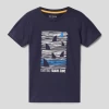 Blue Seven T-Shirt Mit Motiv-Print - Blau