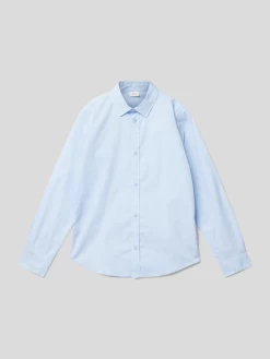 S.Oliver RED LABEL Hemd Mit Kentkragen - Bleu