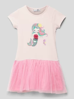 Happy Girls Minikleid Mit Motiv-Print - Hellrosa