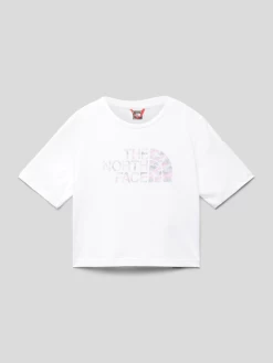 The North Face T-Shirt Mit Label-Print - Weiß