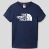 The North Face T-Shirt Mit Label-Print Modell 'EASY' - Marineblau