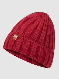 Maximo Mütze Mit Woll-Anteil - Rot