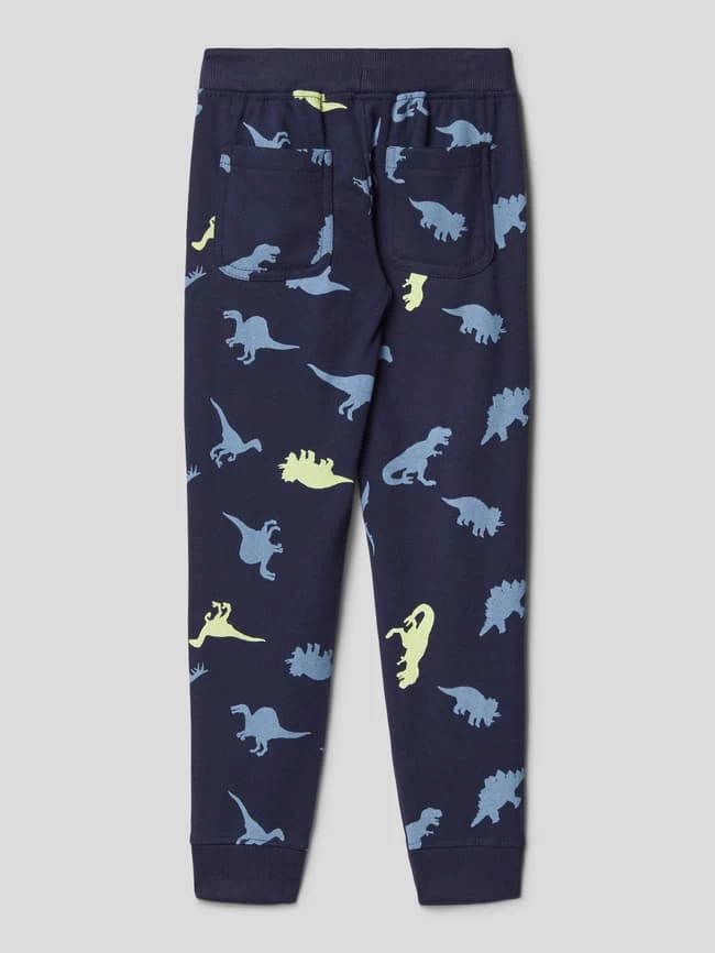 Blue Seven Sweatpants Mit Allover-Muster - Blau 3 Blue Seven Sweatpants Mit Allover-Muster - Blau – Bild 3