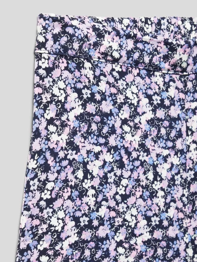 Only Shorts Mit Allover-Muster Modell 'SCARLETT' - Marineblau 2 Only Shorts Mit Allover-Muster Modell 'SCARLETT' - Marineblau – Bild 2