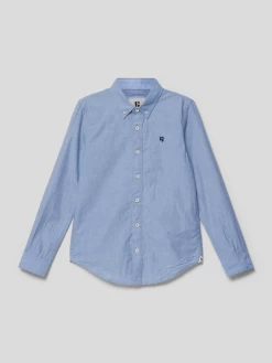 Garcia Hemd Mit Button-Down-Kragen - Blau