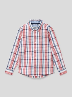 Pepe Jeans Hemd Mit Karomuster Modell 'MARPLE' - Rot