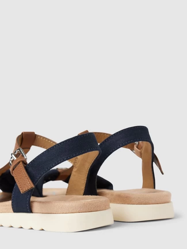 Tom Tailor Sandalen Mit Label-Detail - Marineblau 2 Tom Tailor Sandalen Mit Label-Detail - Marineblau – Bild 2