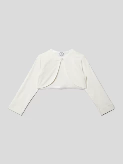 Miolilou Bolero Mit Knopfverschluss - Ecru