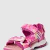 Geox Sandalen Mit Allover-Muster Modell 'J BOREALIS GIRL' - Pink
