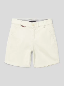 Tommy Hilfiger Kids Bermudas Mit Französischen Eingrifftaschen - Sand