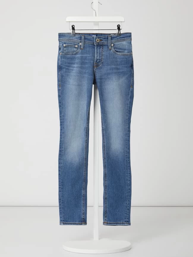 Jack & Jones Skinny Fit Jeans Mit Stretch-Anteil Modell 'Liam' - Jeans 1 Jack & Jones Skinny Fit Jeans Mit Stretch-Anteil Modell 'Liam' - Jeans