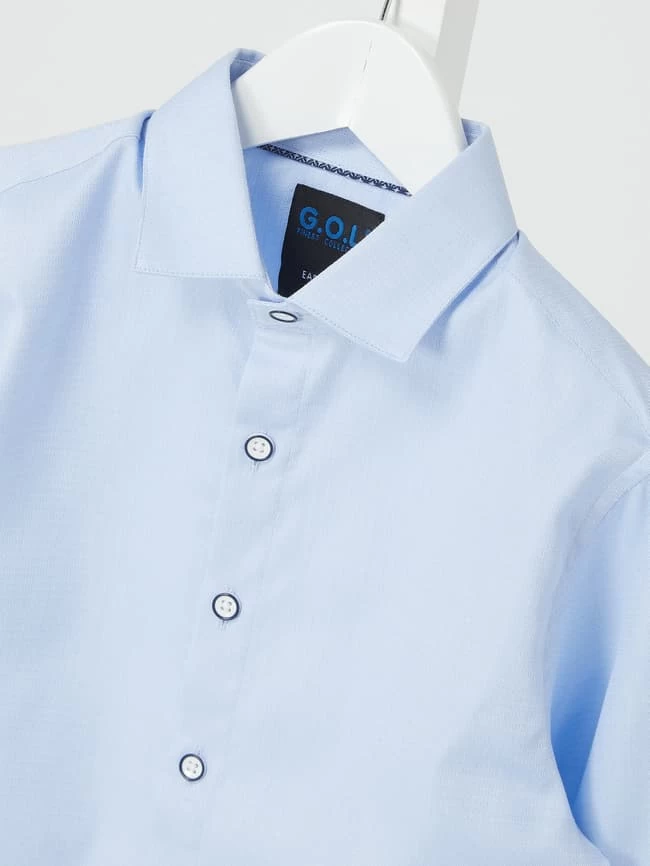G.O.L. Super Slim Fit Hemd Aus Baumwolle - Hellblau 2 G.O.L. Super Slim Fit Hemd Aus Baumwolle - Hellblau – Bild 2