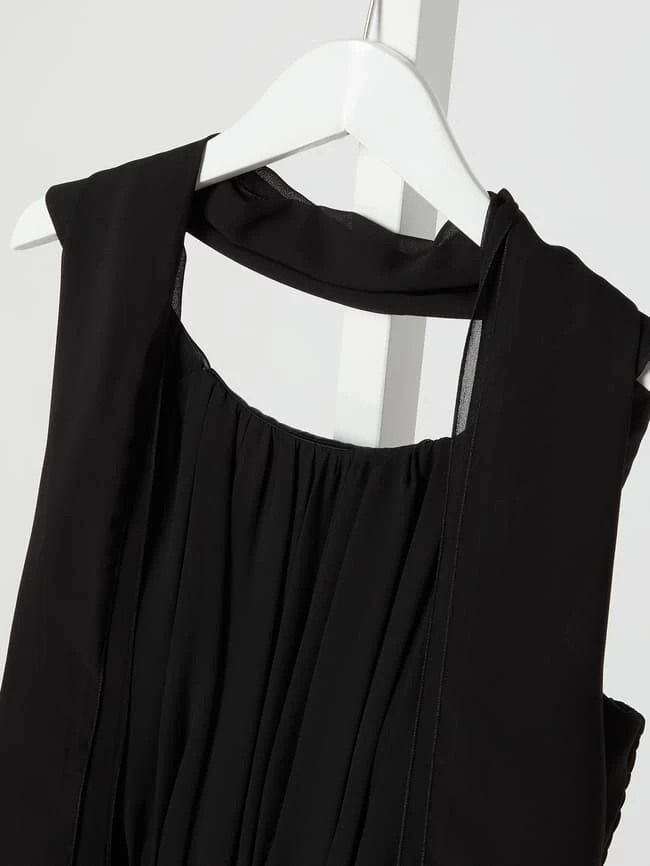G.O.L. Maxikleid Aus Chiffon - Schwarz 2 G.O.L. Maxikleid Aus Chiffon - Schwarz – Bild 2