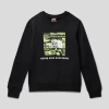 The North Face Sweatshirt Mit Label-Prints - Schwarz