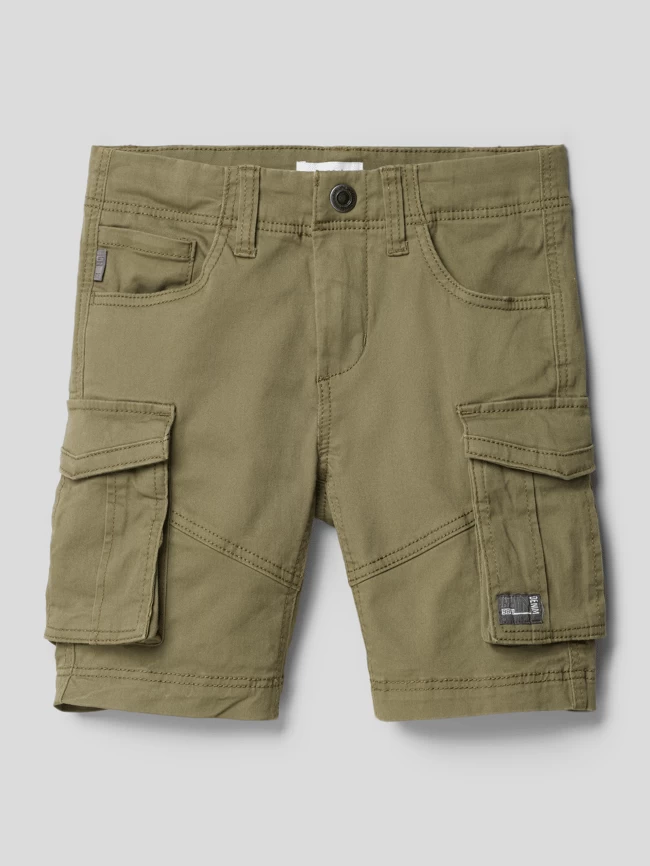 Name It Bermudas Mit Cargotaschen Modell 'RYAN' - Khaki 1 Name It Bermudas Mit Cargotaschen Modell 'RYAN' - Khaki