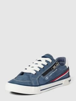 Tom Tailor Sneaker Mit Label-Details - Hellblau