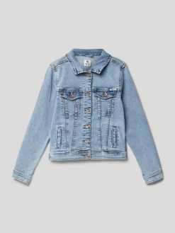 Garcia Jeansjacke Mit Brusttaschen - Jeans