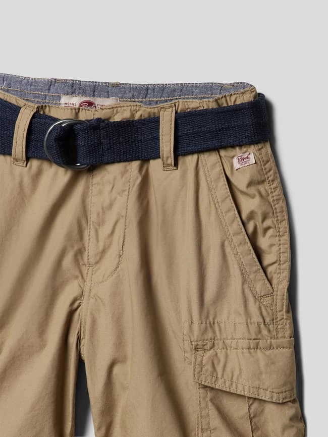 Petrol Cargoshorts Mit Cargotaschen - Beige 2 Petrol Cargoshorts Mit Cargotaschen - Beige – Bild 2