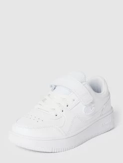 CHAMPION Sneaker In Leder-Optik Modell 'REBOUND' - Schwarz